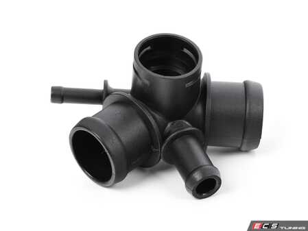 ES#4883856 - 1J0121087A - Water Distribution Pipe - Plastic 3-way oulet at lower radiator hose - Rein - Audi Volkswagen