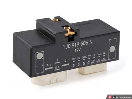 ES#3235542 - 1J0919506N - Radiator Fan Control Module - Controls fan function of your main cooling fan - Gates - Volkswagen