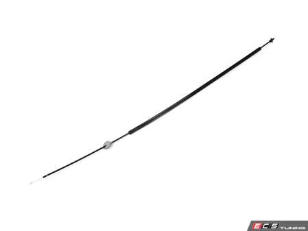 ES#3520243 - 17A823535 - Hood Latch Release Cable - Rear Portion - Runs from the hood release to the front hood release cable - Genuine Volkswagen Audi - Volkswagen