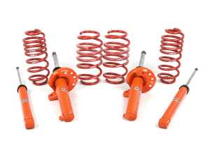 ES#4698669 - 54758-77KT - H&R Super Sport Springs & Koni STR.T Shocks Combo - Average lowering front: 1.5" rear: 1.4" - Assembled By ECS - Volkswagen