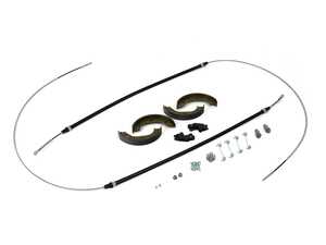 ES#4429998 - 34411158421PKT - Parking Brake Upgrade Kit - Everything you need to service and upgrade parking brake system - easier engagement for both parking and drifting - Assembled By ECS - BMW