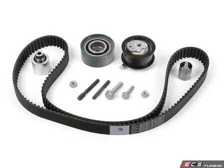 ES#2738418 - 03L109119Fkt1 - Standard Timing Belt Kit - Includes basic components to change your timing belt - Assembled By ECS - Audi