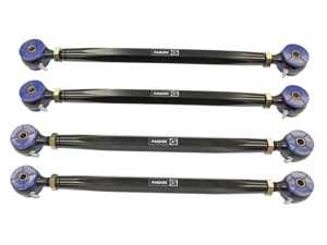 ES#4940039 - 10-515104-1 - MAXX-G Adjustable Camber Links - Billet Housing And High Durometer Urethane Bushings  - 4 Link Kit - Poly 1" hex adjuster sleeve with opposing 3/4" left hand & right hand threads at each end for easy camber adjustment. Top and bottom arms. - M7 Speed - MINI
