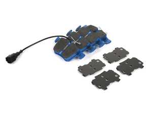 ES#4819420 - DP52295NDX - Rear Bluestuff Performance Brake Pad Set - Intermediate grade trackday pads for aggressive street driving and track use. - EBC - Audi