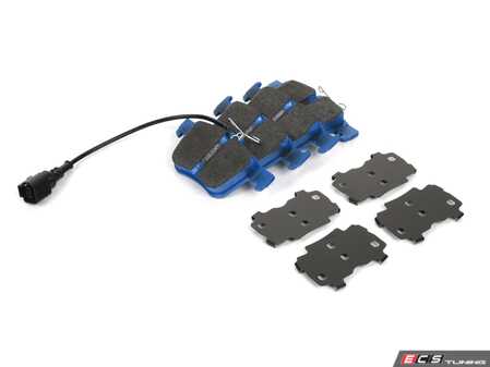 ES#4819420 - DP52295NDX - Rear Bluestuff Performance Brake Pad Set - Intermediate grade trackday pads for aggressive street driving and track use. - EBC - Audi