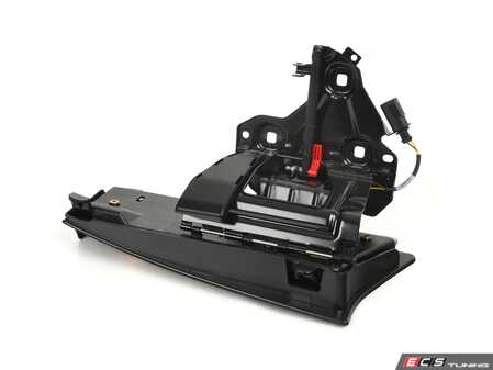 ES#1833680 - 1Q0868851D82V - Roof Brace Flap - Left - Driver's side flap mechanism which hides the top when open - Genuine Volkswagen Audi - Volkswagen