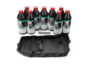 ES#4381725 - 0d53980091KT - 8-Speed Automatic Transmission Service Kit - Includes a new transmission filter, Liqui Moly fluid, gaskets, and plugs to service your transmission - Assembled By ECS - Audi