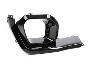 ES#4375018 - 51119450572 - Lower Trim Strip Air Duct Right  - Gloss Black - Lower lip/air duct in gloss black on the bumper - Genuine MINI - MINI