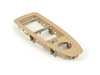 ES#3016222 - 51417403893 - Driver's Side Window Switch Cover - Beige - Replacement trim for your front driver's side mirror switches - Genuine BMW - BMW