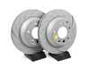 ES#521615 - GD1327 - Rear GD Sport Rotors Rotors - Pair (330x28) - Upgrade to a slotted/dimpled rotor for improved braking - EBC - Audi Volkswagen Porsche