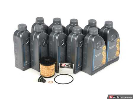 ES#4758764 - 1771805500KT5 - M177 Genuine Oil Service Kit (5w-40) - Includes Genuine filter and Genuine MB 229.5 Spec oil - Genuine Mercedes Benz - Mercedes Benz