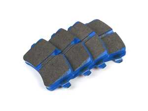 ES#4907623 - DP52082NDX - EBC Bluestuff Performance Brake Pad Set - Rear - Intermediate grade trackday pads for aggressive street driving and track use. - EBC - Audi Porsche