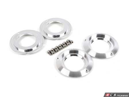 ES#4715904 - WBFI77-E88-501 - BFI Center Cap Adapters For BBS E88 Wheels - Brushed - Set of Four - Give your BBS wheels the branding they deserve! - Black Forest Industries - Audi BMW Volkswagen Mercedes Benz MINI Porsche