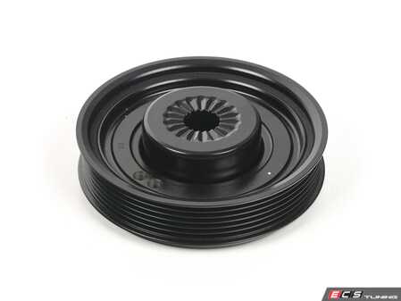 ES#2925718 - 04C105243D - Crankshaft Pulley - Powers the accessory belt and dampens engine vibrations - Genuine Volkswagen Audi - Volkswagen