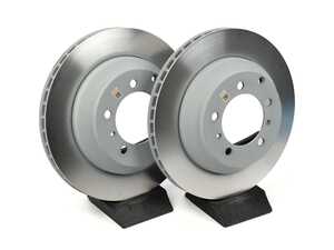 ES#4485237 - 9y0615601aKT - Rear Brake Rotors - Pair (330x28) - Rear axle fitment - Both left and right - Genuine Porsche - Porsche