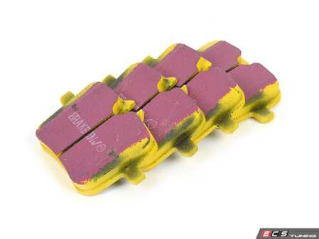 ES#4213558 - DP42320R - Rear YellowStuff Performance Brake Pads - EBC's premium sport street pad that offers high friction levels and heat fade resistance - EBC - BMW