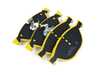 ES#2070884 - DP42019R - EBC Yellowstuff Pad Set - BMW - Front - EBC's premium sport street pad that offers high friction levels and heat fade resistance - EBC - BMW