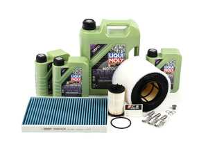 ES#4773067 - 2023240KKT - Liqui Moly Molygen - 40k Service Kit (5w-40) - Everything you need to perform the recommended 40k mile service - Assembled By ECS - Audi