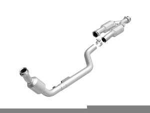 ES#2975095 - 49835 - Exhaust Pipe With Catalytic Converter - Left (Driver) Side - Designed to be a direct fit OEM style replacement - Magnaflow - Mercedes Benz