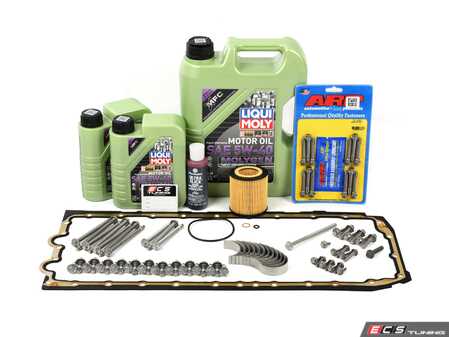 ES#4842872 - 11247589671KT - Rod Bearing Replacement Kit  - Perfect for preventative maintenance or performance upgrades, this rod bearing kit safeguards your BMWs engine health. - Assembled By ECS - BMW