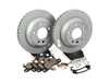 ES#4656985 - 600322920KT1 - Rear Brake Service Kit - Featuring Zimmerman rotors, and ECS DD23 "Daily Driver" ceramic pads. - Assembled By ECS - Porsche