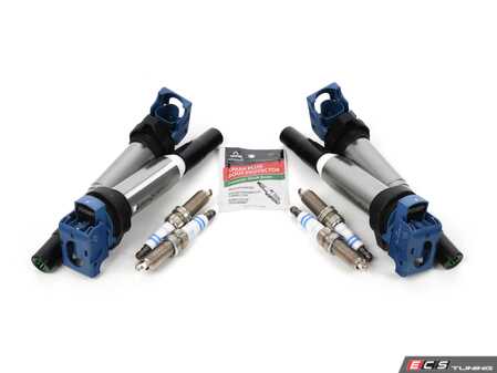 ES#4690825 - 12137575010ISKT7 - High-Performance Ignition Service Kit - Includes Turner Motorsport high performance coils, Bosch plugs, and dielectric grease - Assembled By ECS - MINI