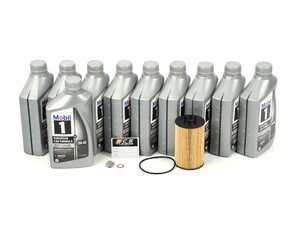 ES#4766382 - 0001803009KT16 - M156 63AMG Genuine Oil Service Kit (0w-40) - Includes Genuine filter and Genuine AMG 229.5 Spec oil - Genuine Mercedes Benz - Mercedes Benz