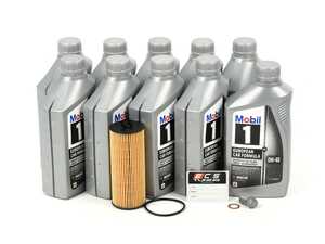 ES#4766339 - 2781800009KT17 - M152 SLK55 Genuine Oil Service Kit (0w-40) - Includes Genuine filter and Genuine AMG MB 229.5 Spec oil - Genuine Mercedes Benz - Mercedes Benz