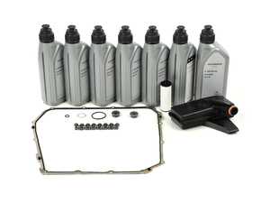 ES#3698362 - 0b5325429e1KT - Complete PDK Automatic Transmission Service Kit  - Includes a new PDK trans filter, PDK cooling filter, fluid, gaskets, transmission pan bolts, and plugs to service your transmission - Genuine Porsche - Porsche