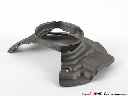 ES#59526 - 34111162570 - Front Dust Shield - Right - Metal brake rotor shield - Genuine BMW - BMW