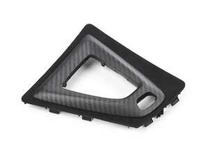 ES#4897389 - BM-0135-CF-M - Carbon Alcantara Shift Console Trim - Matte Finish - F87 M2 Competition | M2 CS - A sleek matte carbon fiber look with Alcantara for enhanced grip and a race-inspired interior upgrade. - AUTOTECKNIC - BMW