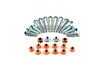 ES#40064 - 18210151442 - Muffler Installation Kit - Includes all hardware to reinstall mufflers - Genuine BMW - BMW