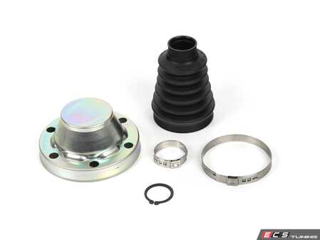 ES#4709651 - 2H0498201B - Front CV Joint Boot Kit - Inner - Priced Each - Stop losing CV grease and extend axle joint life - Genuine Volkswagen Audi - Audi