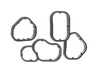 ES#4940629 - 083.280 - Oil Filter Housing Gaskets - Seals the oil filter housing to the engine - Elring - BMW