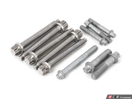 ES#4685983 - n556mthwktKT - Manual Transmission Hardware Kit - Includes all bolts that secure the 6mt transmission to the N55 engines. - Assembled By ECS - BMW