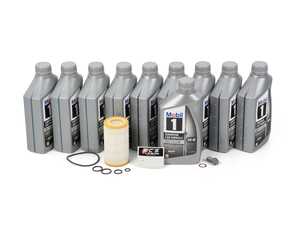 ES#4766252 - 0001802609KT6 - M137 V12 Genuine Oil Service Kit (0w-40) - Includes Genuine filter and Genuine AMG MB 229.5 Spec oil - Genuine Mercedes Benz - Mercedes Benz