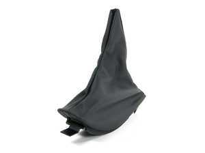 ES#62045 - 34402498835 - E39 Parking Brake Boot - Black - Leather parking brake cover - Genuine BMW - BMW