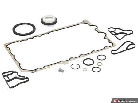 ES#4940713 - 793.020 - Crankcase Gasket Kit - Includes the majority of the seals and gaskets found on the N20 crankcase - Elring - BMW