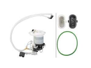 ES#4940738 - 2184700994 - Fuel Pump Assembly With Fuel Level Sending Unit - Located in the fuel tank on the left side. Includes fuel level sending unit - Hella - Mercedes Benz