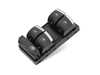 ES#4876405 - 4F0959851H5PR - Power Window Switch Assembly - Sabre (Black) - Front drivers side main window switch - URO - Audi