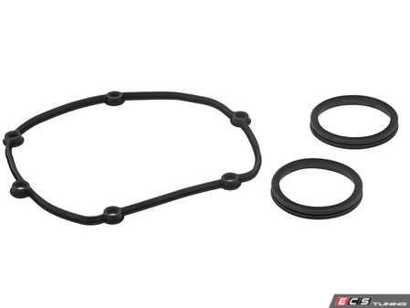 ES#4941103 - 872.370 - Timing Cover Gasket Set - Common source of leaks on the cylinder head - Elring - Audi Volkswagen