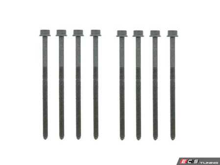 ES#4941128 - WHT005739 - Cylinder Head Bolt Set - Set of 8 - M10x1.5x170 - Elring - Audi Porsche