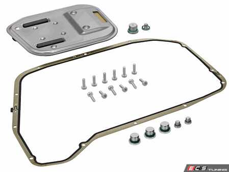 ES#4941160 - 0BK398009A - Automatic Transmission Filter Kit - Includes a new filter & transmission pan gasket with securing hardware - Elring - Audi