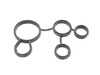 ES#4941337 - 07K115441 - Oil Filter Adapter Gasket - Seals the oil filter adapter to the engine block - Elring - Audi Volkswagen