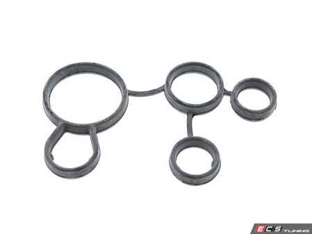 ES#4941337 - 07K115441 - Oil Filter Adapter Gasket - Seals the oil filter adapter to the engine block - Elring - Audi Volkswagen