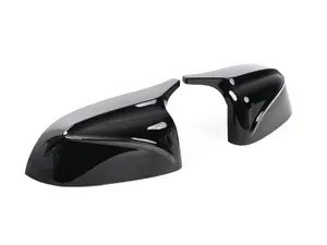 M-Inspired Painted Mirror Covers - G01 X3 | G02 X4 | G05 X5 | G06 X6 | G07 X7 (High-Gloss Black)