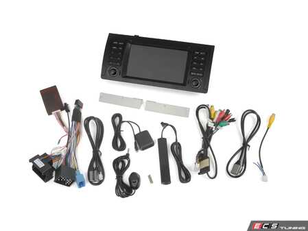 ES#4920850 - 002480BRP02AUIS6 - Android Touchscreen Head Unit - 7" Screen With Buttons - 7" Android 14 multimedia head unit with wireless CarPlay & Android Auto! - Bremmen Parts - BMW