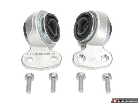 ES#5335380 - 31126757623 - Front Control Arm Bushing Set - Includes brackets and hardware - Bremmen Parts - BMW