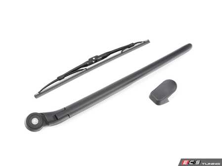 ES#4708215 - 95562804002KT - Rear Window Wiper Arm, Cap & Blade - Featuring Hamburg Technic Rear Wiper Arm & Wiper Blade Kit - Hamburg Tech - Porsche