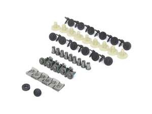 ES#4773008 - 51757361196insKT - Belly Pan Hardware Kit - Includes replacement hardware for your BMW's belly pan and engine bay insulation - Genuine BMW - BMW